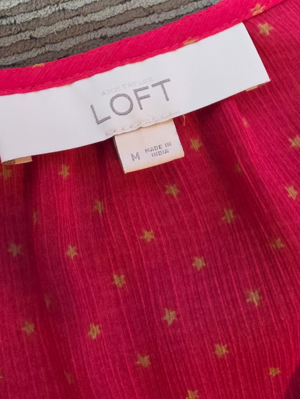 Loft Star Ruffle Blouse - Picture 7 of 12